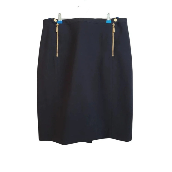 Ivanka Trump | Skirts | Ivanka Trump Pencil Skirt Gold Details - Picture 1 of 3